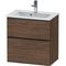Duravit Waschtischunterbau D-NEO Compact 1 Ausz. 1 Schubk. 625x610x372mm NB dkl