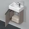 Duravit Waschtischunterbau D-NEO 440x364x222mm 1 Tür Türanschl li bas ma
