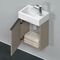 Duravit Waschtischunterbau D-NEO 440x364x222mm 1 Tür Türanschl li leinen