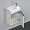 Duravit Waschtischunterbau D-NEO 440x364x222mm 1 Tür Türanschl re we matt