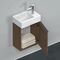 Duravit Waschtischunterbau D-NEO 440x364x222mm 1 Tür Türanschl re NB dkl