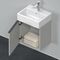 Duravit Waschtischunterbau D-NEO 440x434x322mm 1 Tür TA li betongr ma