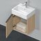 Duravit Waschtischunterbau D-NEO 440x434x322mm 1 Tür Türanschl li Ei na