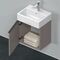 Duravit Waschtischunterbau D-NEO 440x434x322mm 1 Tür Türanschl li bas ma