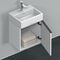 Duravit Waschtischunterbau D-NEO 440x434x322mm 1 Tür Türanschl re we matt