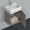 Duravit Waschtischunterbau D-NEO 440x434x322mm 1 Tür Türanschl re Ei Ter
