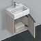 Duravit Waschtischunterbau D-NEO 440x434x322mm 1 Tür Türanschl re taupe