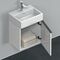 Duravit Waschtischunterbau D-NEO 440x434x322mm 1 Tür Türanschl re we hgl