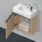 Duravit Waschtischunterbau D-NEO 440x484x222mm 1 Tür Türanschl li Ei na