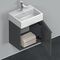 Duravit Waschtischunterbau D-NEO 440x434x322mm 1 Tür Türanschl re grap ma