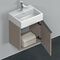 Duravit Waschtischunterbau D-NEO 440x434x322mm 1 Tür Türanschl re leinen