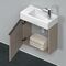 Duravit Waschtischunterbau D-NEO 440x484x222mm 1 Tür Türanschl li leinen