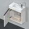 Duravit Waschtischunterbau D-NEO 440x484x222mm 1 Tür Türanschl li we hgl