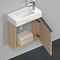 Duravit Waschtischunterbau D-NEO 440x484x222mm 1 Tür Türanschl re Ei na