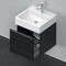 Duravit Waschtischunterbau D-NEO 1 Auszug 440x484x442mm eiche schwarz