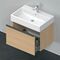 Duravit Waschtischunterbau D-NEO 1 Auszug 440x684x442mm eiche natur