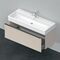 Duravit Waschtischunterbau D-NEO 1 Auszug 440x1184x442mm taupe