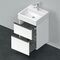 Duravit Waschtischunterbau D-NEO 1 Ausz. 1 Schubk. 625x484x442mm we matt