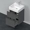 Duravit Waschtischunterbau D-NEO 1 Ausz. 1 Schubk. 625x484x442mm grap ma