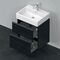 Duravit Waschtischunterbau D-NEO 1 Ausz. 1 Schubk. 625x584x442mm Ei sw