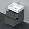 Duravit Waschtischunterbau D-NEO 1 Ausz. 1 Schubk. 625x584x442mm grap ma