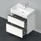 Duravit Waschtischunterbau D-NEO 1 Ausz. 1 Schubk. 625x684x442mm we matt