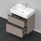Duravit Waschtischunterbau D-NEO 1 Ausz. 1 Schubk. 625x684x442mm bas matt