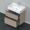 Duravit Waschtischunterbau D-NEO 1 Ausz. 1 Schubk. 625x684x442mm leinen