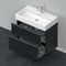 Duravit Waschtischunterbau D-NEO 1 Ausz. 1 Schubk. 625x784x442mm Ei sw
