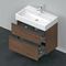 Duravit Waschtischunterbau D-NEO 1 Ausz. 1 Schubk. 625x784x442mm NB dkl