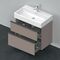 Duravit Waschtischunterbau D-NEO 1 Ausz. 1 Schubk. 625x784x442mm bas matt