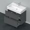 Duravit Waschtischunterbau D-NEO 1 Ausz. 1 Schubk. 625x784x442mm grap ma