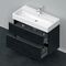 Duravit Waschtischunterbau D-NEO 1 Ausz. 1 Schubk. 625x984x442mm Ei sw