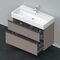 Duravit Waschtischunterbau D-NEO 1 Ausz. 1 Schubk. 625x984x442mm bas matt