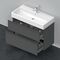 Duravit Waschtischunterbau D-NEO 1 Ausz. 1 Schubk. 625x984x442mm grap ma