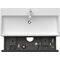 Duravit Waschtischunterbau D-NEO 1 Ausz. 1 Schubk. 625x984x442mm taupe