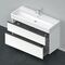 Duravit Waschtischunterbau D-NEO 1 Ausz. 1 Schubk. 625x1184x442mm we matt