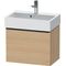 Duravit Waschtischunterbau D-NEO Compact 440x584x372mm, 1 Auszug eiche natur