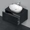 Duravit Waschtischunterbau D-NEO 1 Auszug 459x800x550mm eiche schwarz