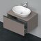 Duravit Waschtischunterbau D-NEO 1 Auszug 459x800x550mm basalt matt
