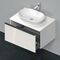 Duravit Waschtischunterbau D-NEO 1 Auszug 459x800x550mm weiß hochglanz