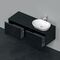 Duravit Waschtischunterbau D-NEO 459x1400x550mm 2 Au Be re eiche schwarz