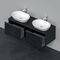 Duravit Waschtischunterbau D-NEO 459x1400x550mm 2 Au Be beids Ei schwarz