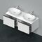 Duravit Waschtischunterbau D-NEO 459x1400x550mm 2 Au Be beids weiß matt