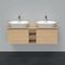 Duravit Waschtischunterbau D-NEO 459x1400x550mm 2 Au Be beids eiche natur