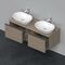 Duravit Waschtischunterbau D-NEO 459x1400x550mm 2 Au Be beids eiche terra