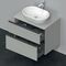 Duravit Waschtischunterbau D-NEO 2 Schubk 644x800x550mm betongrau matt