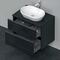 Duravit Waschtischunterbau D-NEO 2 Schubk 644x800x550mm eiche schwarz