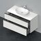Duravit Waschtischunterbau D-NEO 2 Schubkästen 644x1200x550mm weiß matt