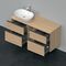 Duravit Waschtischunterbau D-NEO 644x1400x550mm 4 Schubk Be li Ei natur